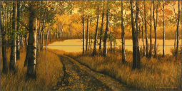 Road Less Traveled 2 by Liz Mitten Ryan Ceramic Tile Mural EWH-LMR025