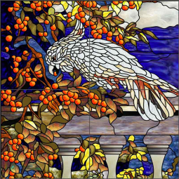 Cockatiel by Paned Expressions Ceramic Tile Mural OB-PES36