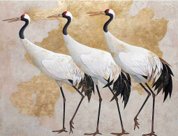 Crane Style, One by Steve Hunziker Ceramic Accent & Decor Tile OB-SH2010AT