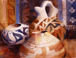 Hopi Pottery by Ann McEachron Ceramic Accent & Decor Tile RW-AM005AT