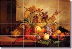 Lance Fruit Art Kitchen Ceramic Tile Mural 25.5" x 17" - GL3001