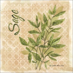 Sage by Sara Mullen Ceramic Accent & Decor Tile - SM090AT